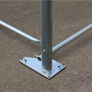 Ponyvagarázs mobilgarázs autógarázs 6x6m, PVC ponyva zöld