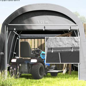 Ponyvagarázs, mobilgarázs tárolósátor 3x4,5m