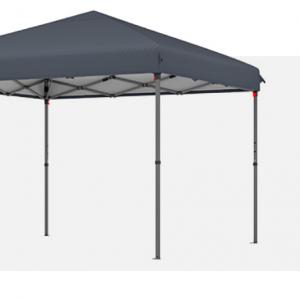 Pop-up 3 × 3 m-es összecsukható pavilon 4 oldalfallal, Oxford tetőponyvával  – szürke