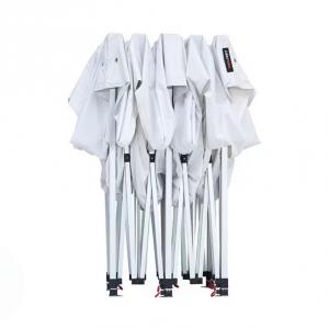 Pop-up Alumínium összecsukható pavilon rendezvénysátor 3x6m ponyva PVC fehér