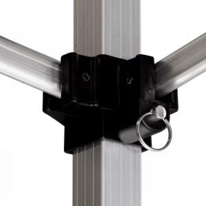 Pop-up Alumínium összecsukható pavilon rendezvénysátor 3x6m ponyva PVC fehér