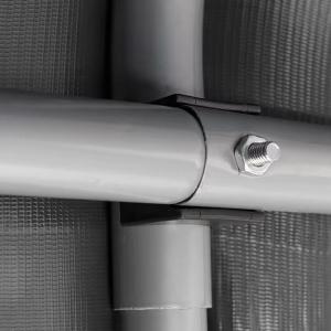 Premium Ponyvagarázs mobilgarázs 3,3x4,7m ponyva szürke