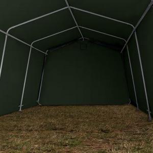 Premium Ponyvagarázs mobilgarázs 3,3x4,7m  ponyva zöld