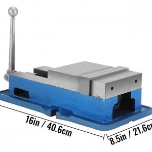 Prémium precíziós asztali satu – 15 cm-es pofaszélesség, 29 kN szorítóerő