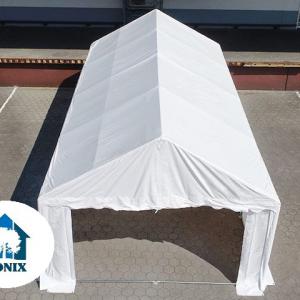 Premium Raktársátor  tároló sátor 3x6 m ponyva PVC erősített szerkezettel padlókerettel