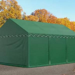 Premium Raktársátor  tároló sátor 3x6 m ponyva PVC erősített szerkezettel padlókerettel