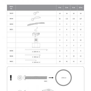 Premium Raktársátor  tároló sátor 3x6 m ponyva PVC erősített szerkezettel padlókerettel