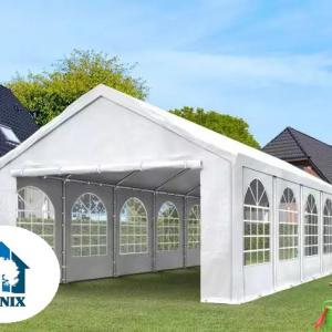 Premium rendezvénysátor  3x5 m, ponyva PE 450 fehér (15m2)