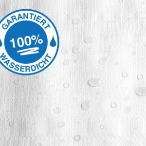 Premium rendezvénysátor és parti sátor 5 × 12 m – 60 m², fehér, 100%-ban vízálló PE ponyvával, stabil horganyzott acélvázzal