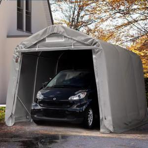 Professional Ponyvagarázs mobilgarázs 2,4x3,6m PVC ponyva zöld