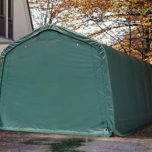 Professional Ponyvagarázs mobilgarázs 3,3x6m zöld, statikai csomaggal