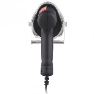 Professzionális elektromos gyros, kebab kés – 80 W teljesítmény, 0–8 mm állítható szeletvastagság, cserélhető sima és recés pengékkel, rozsdamentes acél kivitel