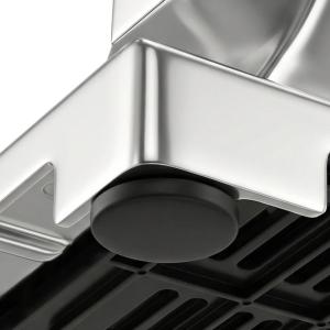 Professzionális elektromos húsdaráló, 750 W, 4,2 kg/perc darálási kapacitás, 12-es méret, kolbásztöltő tartozékokkal