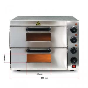 Professzionális Elektromos Pizzasütő 3000W