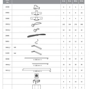 Professzionális extra erős raktársátor 5x14 m, ponyva PVC  fehér +2,6 m oldalmagasság, erősített szerkezettel (70m2)