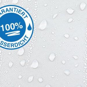 Professzionális extra erős rendezvény- és partisátor 8 × 8 m, 64 m², PVC ponyvával, 2,60 m oldalmagassággal, Ø 50 mm-es megerősített horganyzott acélszerkezettel és padlókerettel – fehér
