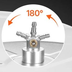 Professzionális felülettisztító, járdatisztító   rozsdamentes acél  46 cm – 275 bar, 15 l/perc, 100 °C-ig