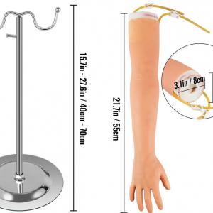 Professzionális infúziós és vénapunkciós vérvételi gyakorlókar egészségügyi képzésekhez