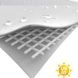Professzionális ipari raktársátor 8 × 16 m – 128 m², 4,00 m oldalmagassággal, tolókapuval, erős szürke PVC ponyvával és extra megerősített horganyzott acélszerkezettel