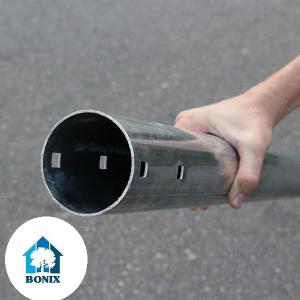 Professzionális ponyva csarnok raktársátor 8x12 m  kapu 4x3,4 m ponyva lángálló PVC  szürke statikai csomaggal