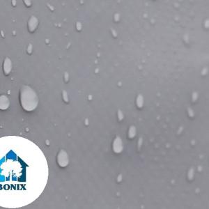 Professzionális ponyvacsarnok raktársátor 5×8 m, 40 m², 3,00 m oldalmagassággal, lángálló PRIMEtex PVC ponyvával, két cipzáras kapuval és teljesen horganyzott acélvázzal – szürke