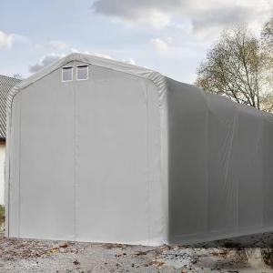 Professzionális Ponyvagarázs, teherautó garázs, sátorgarázs 4x8 m PVC
