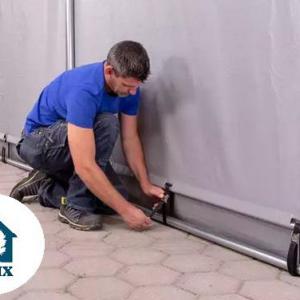 Professzionális PVC ponyvacsarnok raktársátor 6×12 m, 72 m², 3,00 m oldalmagassággal, teljesen horganyzott acélvázzal, padlókerettel – szürke