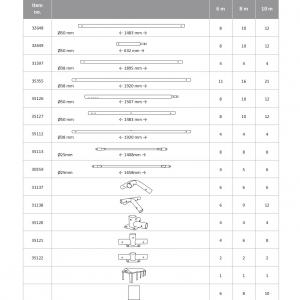 Professzionális raktársátor 4x6m oldalmagasság 3,00 m standard ajtó, ponyva PVC  szürke