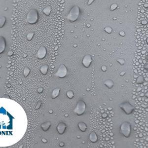 Professzionális raktársátor 5x10 m oldalmagasság 3,00 m felhúzható kapuval  ponyva PVC szürke