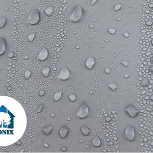 Professzionális raktársátor 8x12m oldalmagasság 3,00m cipzáras kapuval, tetőablakkal  ponyva PVC  szürke