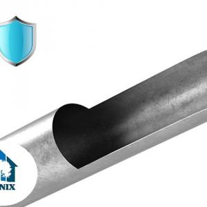 Professzionális raktársátor 8x12m oldalmagasság 3,00m cipzáras kapuval, tetőablakkal  PVC 550g/m2 szürke