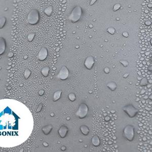 Professzionális raktársátor ipari sátor  6x8 m oldalmagasság 3,00m standard bejárat ponyva PVC szürke