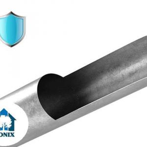 Professzionális raktársátor ipari sátor 8x16m  oldalmagasság 4,00m tolókapuval ponyva PVC szürke