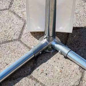 Professzionális raktársátor  ipari tárolósátor 6 × 12 m, 72 m² alapterülettel, 2,60 m oldalmagassággal, megerősített, horganyzott acélszerkezettel,padlókerettel, két cipzáras bejárattal  PVC ponyvával