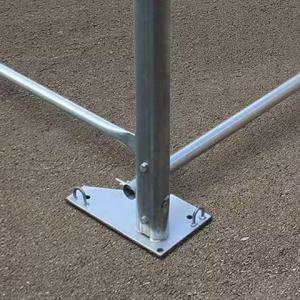 Professzionális raktársátor ponyva csarnok 4x16m  oldalmagasság 3,50m ponyva PVC  szürke