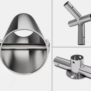 Professzionális rendezvénysátor parti sátor 3x6 m, ponyva  lángálló PVC erősített szerkezettel (18m2)