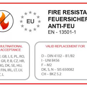 Professzionális rendezvénysátor parti sátor 5x12m, ponyva  tűzálló PVC fehér