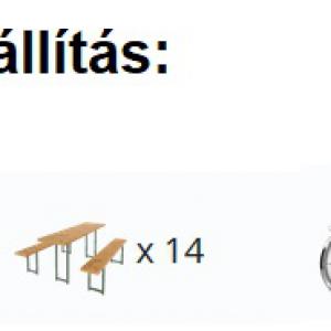 Professzionális rendezvénysátor, partisátor 6 × 14 m, 84 m², lángálló fehér PVC ponyvával, extra erős horganyzott acélszerkezettel,  megerősített tetővel és stabil padlókerettel