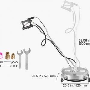 Professzionális rozsdamentes felülettisztító 53 cm – 275 bar, 22,7 l/perc, 100 °C-ig
