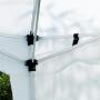 PROFI Alumínium szerkezetes pop-up összecsukható pavilon rendezvénysátor 3x6m ponyva PVC fehér