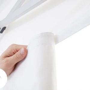 PROFI pop-up összecsukható pavilon  3 × 6 m, 18 m², fekete vízálló PVC ponyvával, 4 db ablak nélküli oldalfallal, 40 mm-es porfestett acélvázzal, ollómechanikával és 5 fokozatban állítható magassággal