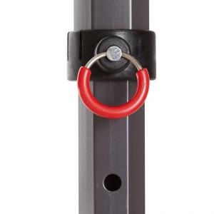 PROFI Pop-up összecsukható pavilon rendezvénysátor 3x6m ponyva PVC 4db oldalfallal, acélszerkezettel, ablak nélkül  fekete