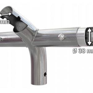 Raktársátor tároló, műhelysátor 4x6  m ponyva PVC 560g/m2 erősített horganyzott  acélvázas kivitel szürke