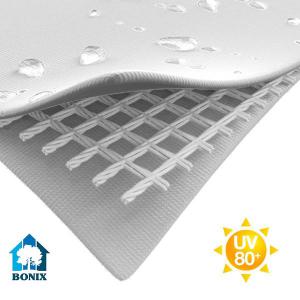 Raktársátor, tárolósátor 3 × 6 m – 18 m², PVC ponyvával, horganyzott acélvázzal