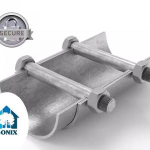 Raktársátor, tárolósátor 4 × 6 m – 24 m²,  PVC ponyvával, padlókerettel és extra megerősített horganyzott acélszerkezettel