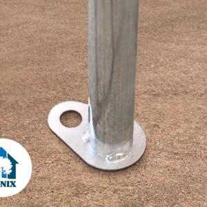 Raktársátor, tárolósátor, ipari sátor 5 × 10 m – 50 m², PVC ponyvával, horganyzott acélvázzal