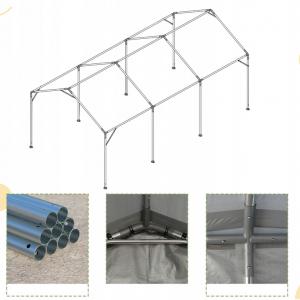 Raktársátor, tárolósátor, mobilgarázs 3 × 6 m – 18 m², fémvázzal, levehető oldalfalakkal és feltekerhető ablakokkal