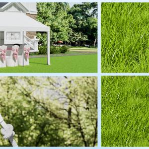 Rendezvénysátor parti sátor 3 × 6 m, 170 g/m² PE ponyvával, horganyzott acélvázzal, UV50+ védelemmel – fehér