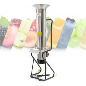 Rozsdamentes acél gyümölcs aprító, daráló gép, cefre alapanyag elkészítő gép 1100W 1,5LE 2800 fordulat/perc 1000 kg/óra