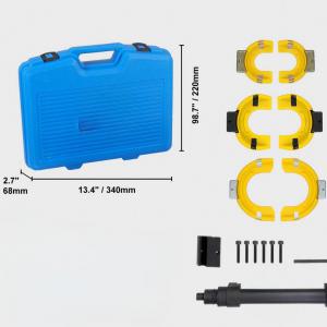 Rugóstag rugóösszehúzó készlet cserélhető villákkal 4500 kg teherbírás